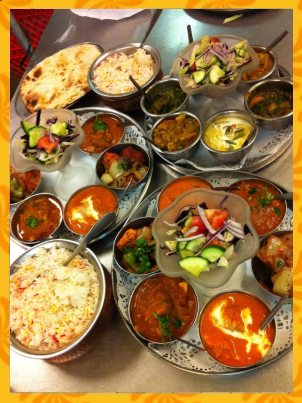 Thali platter